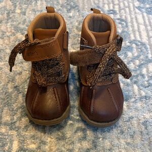 Carter's Tan and Brown Kids Boots